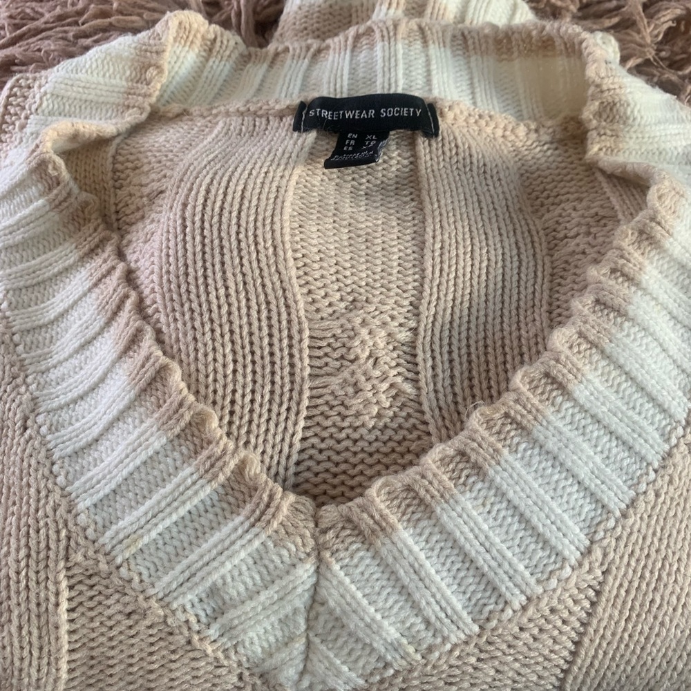 Crop sweater XL